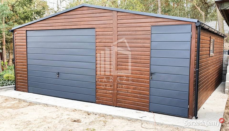 GARAŻ BLASZANY 6m x 58m Brama drzwi okno Sprzedaż lubelskie sprzedam