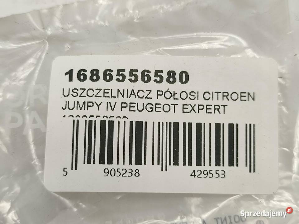 USZCZELNIACZ PÓŁOSI PRAWY PRZÓD CITROEN BERLINGO