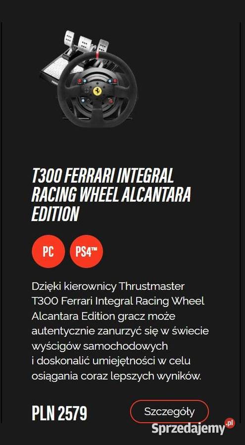 Thrustmaster T300 Ferrari Integral Alcantara