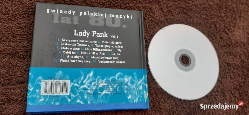 Lady PankCDGwiazdy Polskiej Muzykikolekcja kujawsko-pomorskie Tuszkowo