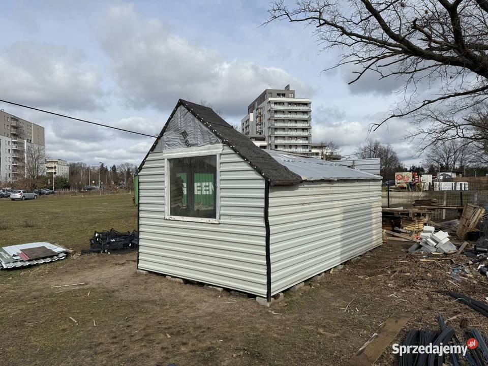 Domek mobilny na garaż pomieszczenie gospodarczo Warszawa