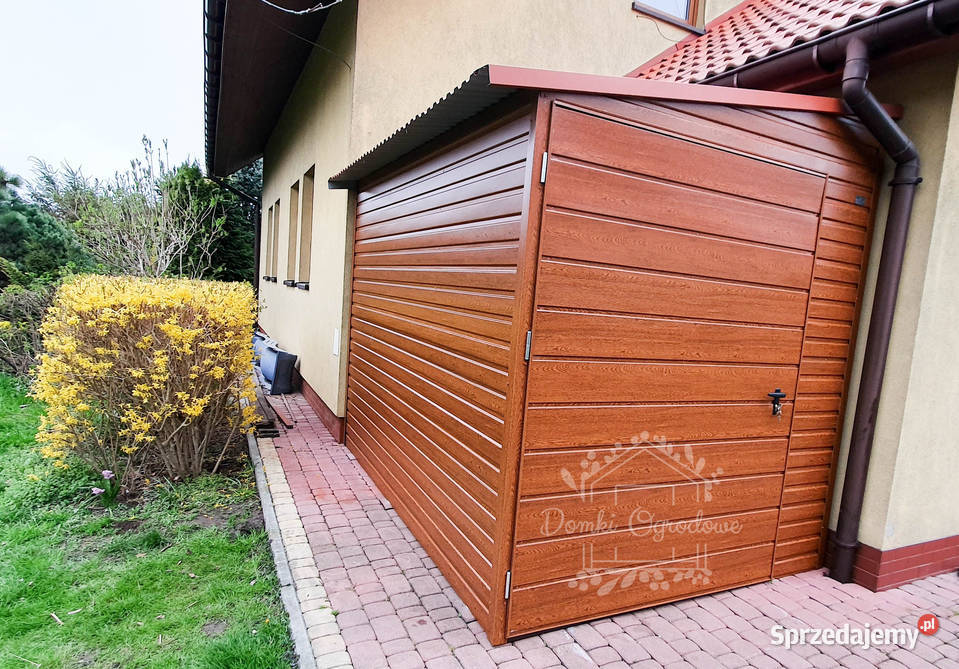 SCHOWEK DOMEK OGRODOWY 2m x 3m spad w lewo 1x opolskie