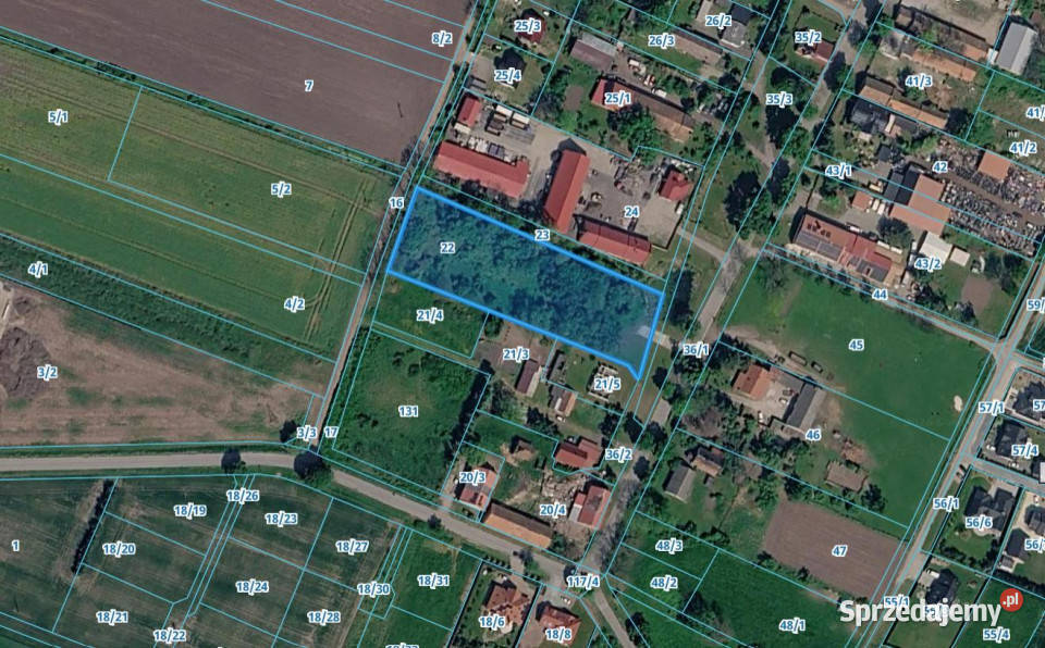 Ogłoszenie działka 5100m2 Milejowice 5100m2 sprzedam