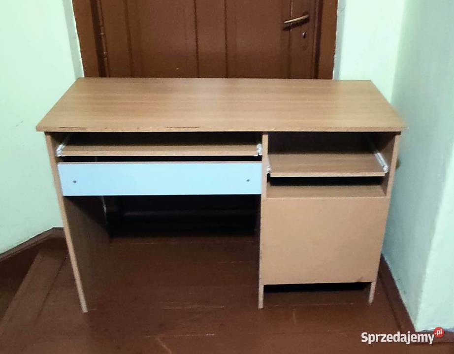 Stolik biurko komputerowe z wysuwanymi półkami Pruszków sprzedam