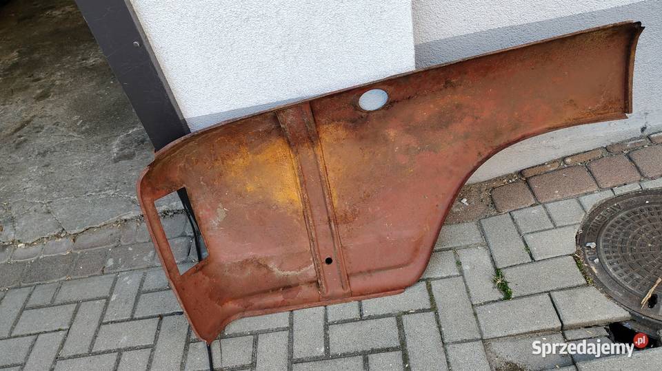 Błotnik tylny lewy FSO Warszawa nowy PRL Pleszew