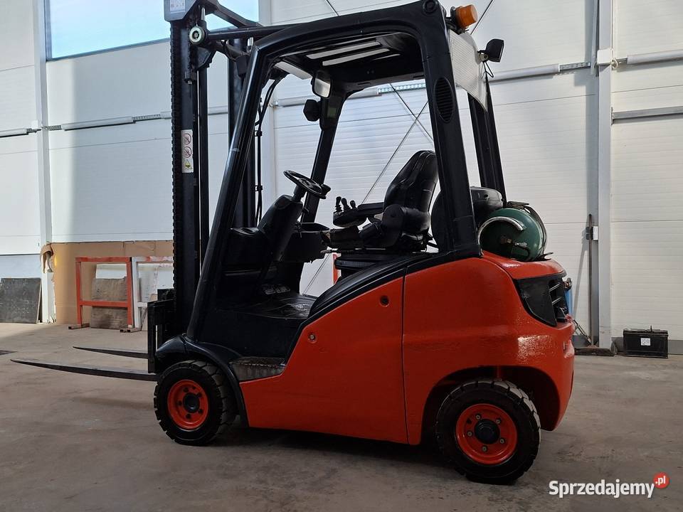 Wózek widłowy linde h18 t na gaz świętokrzyskie
