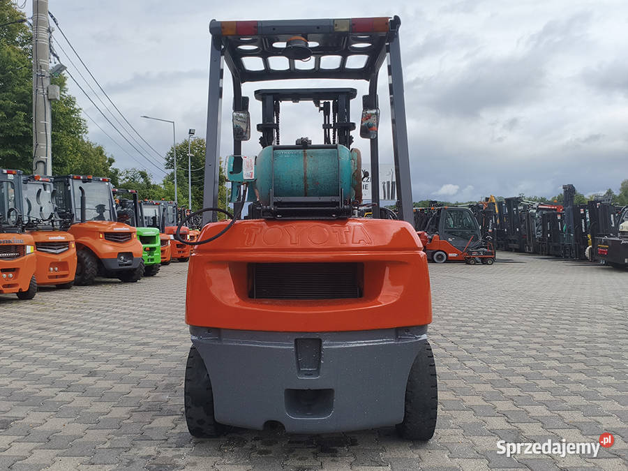 wózek widłowy Toyota 427FGF25 LPG 25 t duplex 33 Wózki widłowe