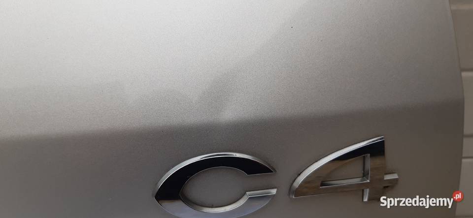 KLAPA TYŁ TYLNA BAGAŻNIKA CITROEN C4 HB Mielęcin