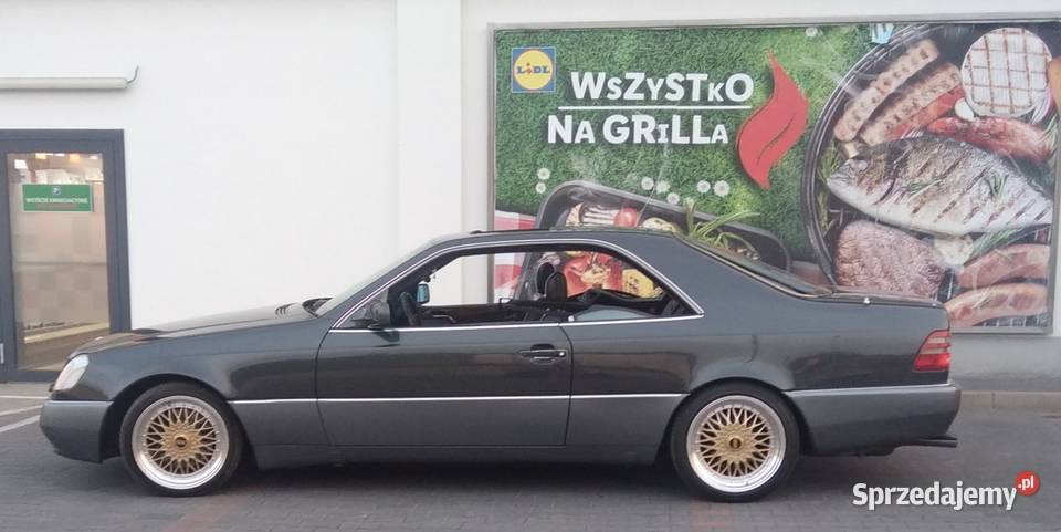 MercedesBenz s500 coupe CLSECW140 elektrycznie ustawiane fotele Łódź