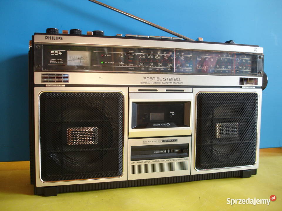 Radiomagnetofon PHILIPS 584 Zielona Góra