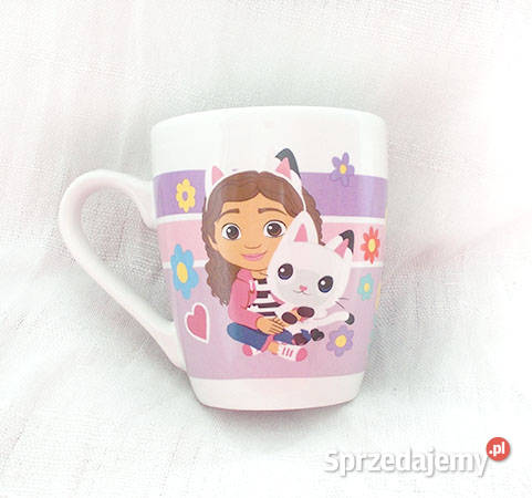ładny kubek dziewczynki porcelanowy kubek z podkarpackie sprzedam