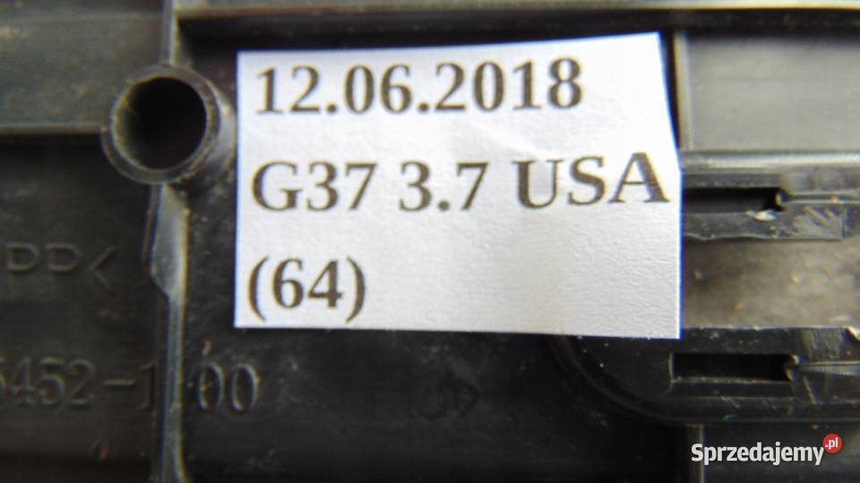 LISTWA PROGOWA PRZÓD LEWA PRAWA INFINITI G37