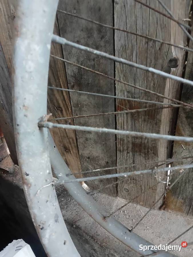 Koła zabytkowy rower Milejewo