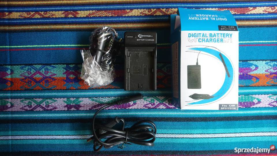 digital battery charger bp 511 ładowarka Canon Piotrków Trybunalski