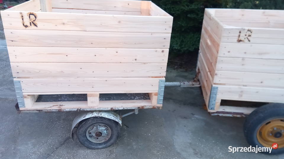 Wózek sadowniczy przyczepka przyczepa Ogrodnictwo i sadownictwo Skurów