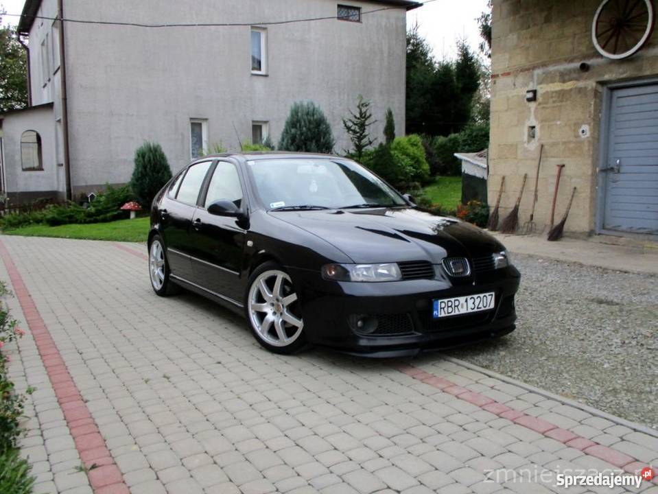 Seat Leon CUPRA R Skóry Alu 18 FULL ASR (kontrola trakcji) Malinówka