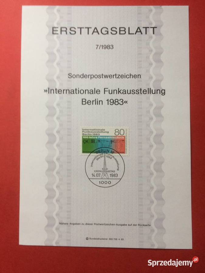 560 Niemieckie Specjalne Znaczki Pocztowe Szczecin sprzedam