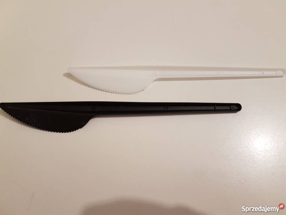 NÓŻ SMART PACK BIAŁY SZTAPLOWANY 100 SZTUK Lublin