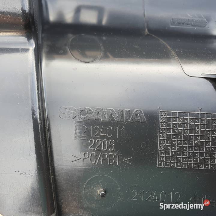 SCANIA R OKULAR MASKOWNICA REFLEKTORA LEWA Bieleń sprzedam