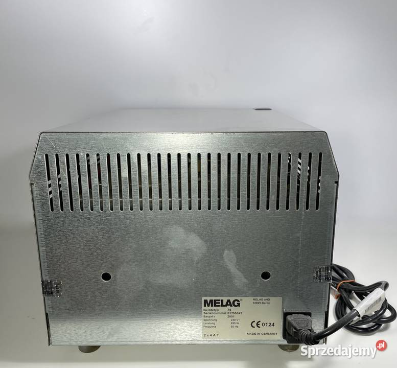 Sterylizator Melag 75 Urządzenia
