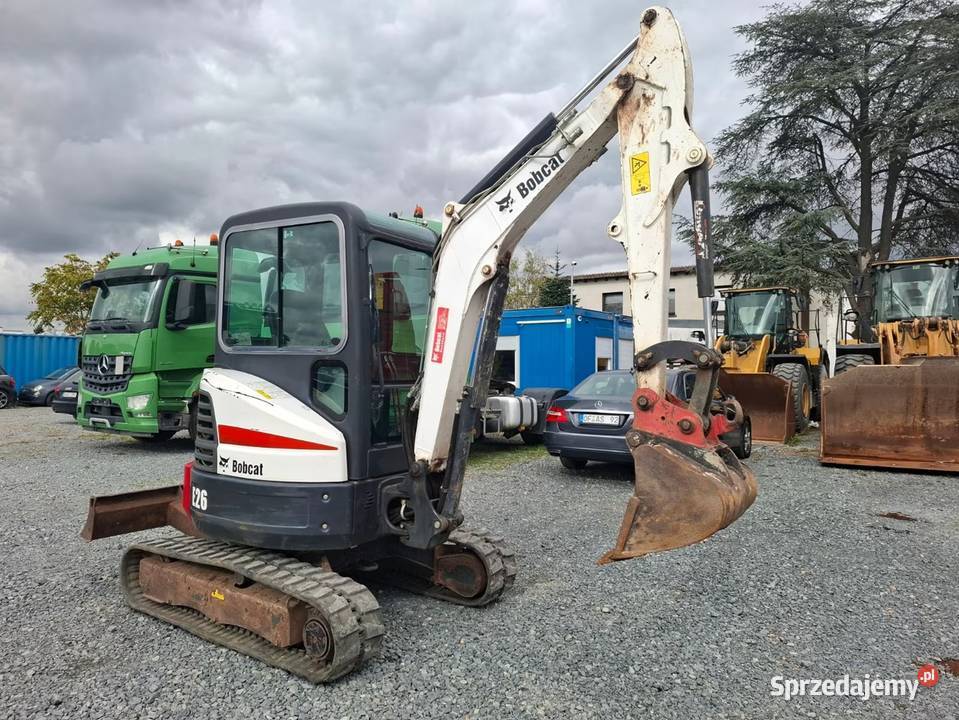 minikoparka 2014 Bobcat E26 Warszawa