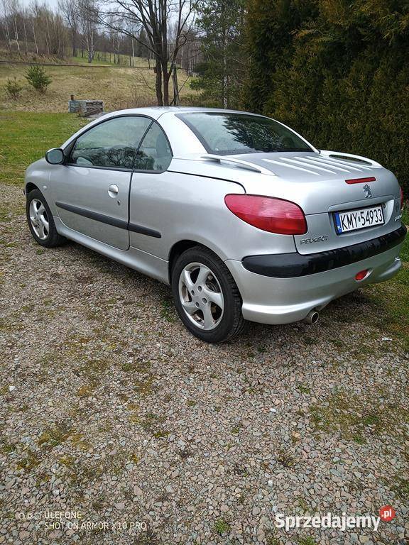 Peugeot 206CC bez korozji 212 kabriolet Głogoczów sprzedam