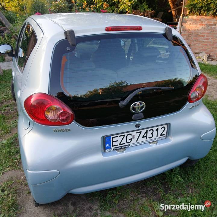 Toyota Aygo 10 VVTi 2007 Benzyna kujawsko-pomorskie Drzewianowo