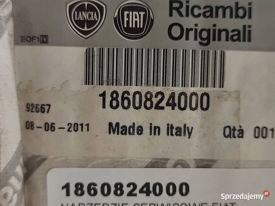 NARZĘDZIE SERWISOWE ELEMENT UST FIAT LANCIA ALFA osobowe sprzedam