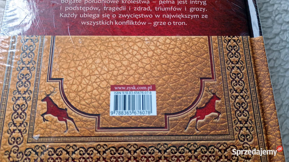 Gra o tron George RR Martin edycja ilustrowana podkarpackie