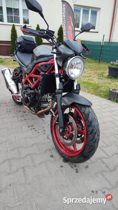 SUZUKI SV650 76 2021R SALON POLSKA mazowieckie Warszawa