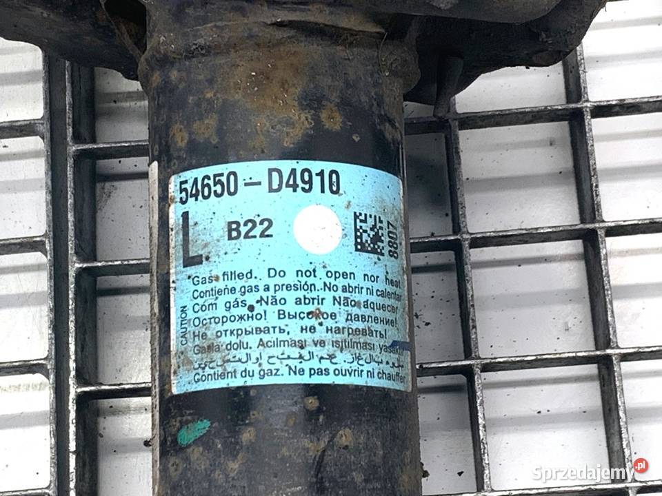 AMORTYZATOR LEWY PRZÓD ZE SPRĘŻYNĄ KIA OPTIMA 16 podkarpackie