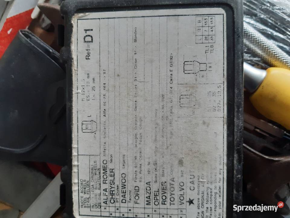 nakrętki blokada zabezpieczające M12x15 Trzcianka