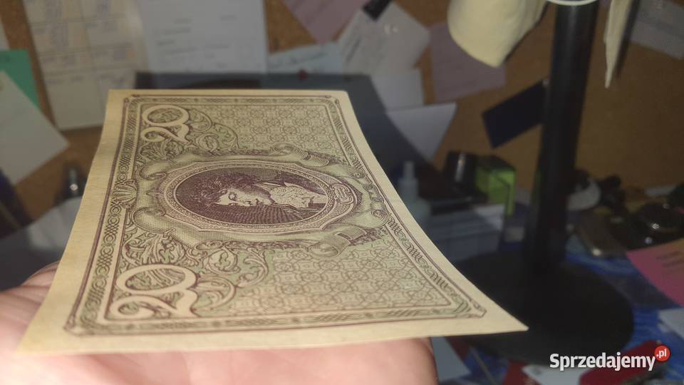 RARYTAS 20 MAREK POLSKICH 1919 s C UNC Warszawa