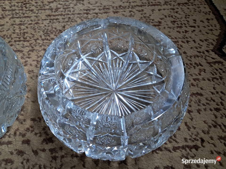 Popielniczka kryształowa PRL Gdańsk sprzedam