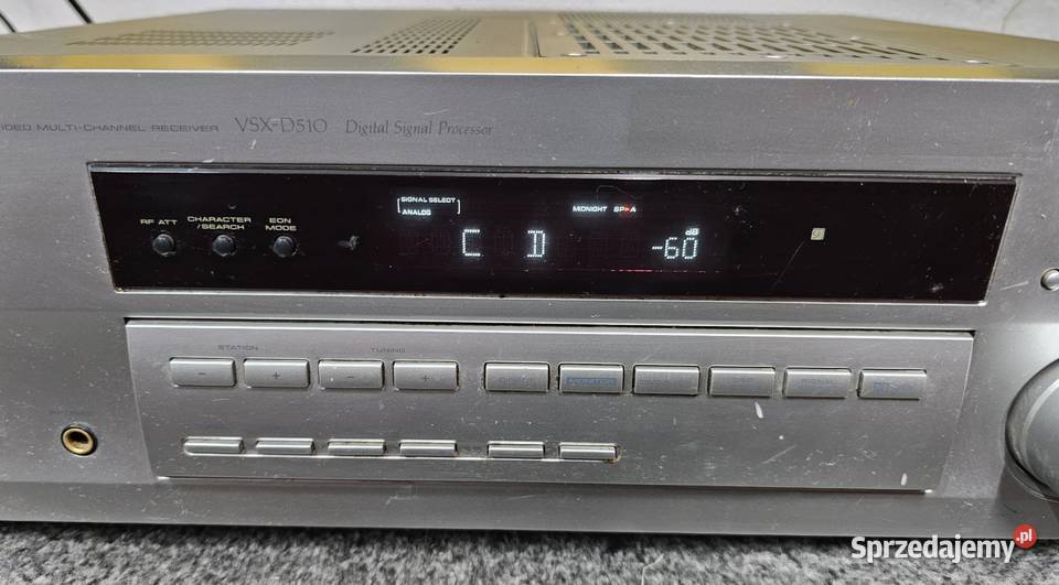 Amplituner Pioneer VSXD510 wysyłka Amplitunery Kraków
