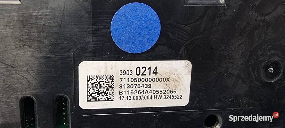 LICZNIK ZEGAR OPEL INSIGNIA A LIFT 39030214 EU Lipno
