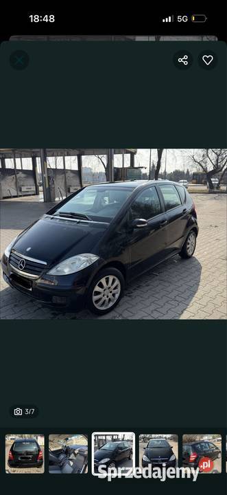 Mercedes benz A150 15 benzyna 320000km Klasa A Łódź