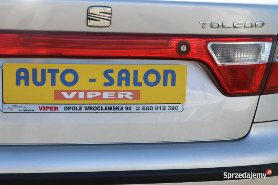 Seat Toledo GAZ klimatronic zarejestrowany II centralny zamek Opole