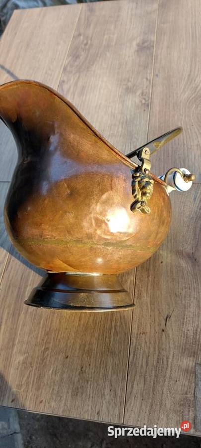 Miedziane naczynie garnuszek dzbanuszek Dekoracje i ozdoby Namysłów sprzedam