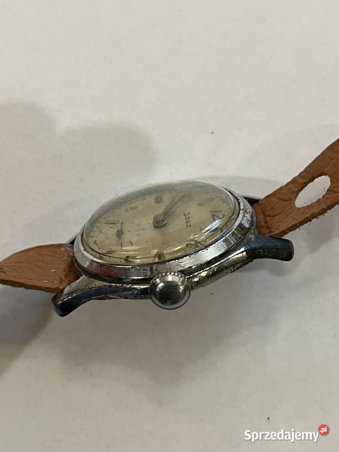 Zegarek mechaniczny Doxa naręczny na pasku Kraków