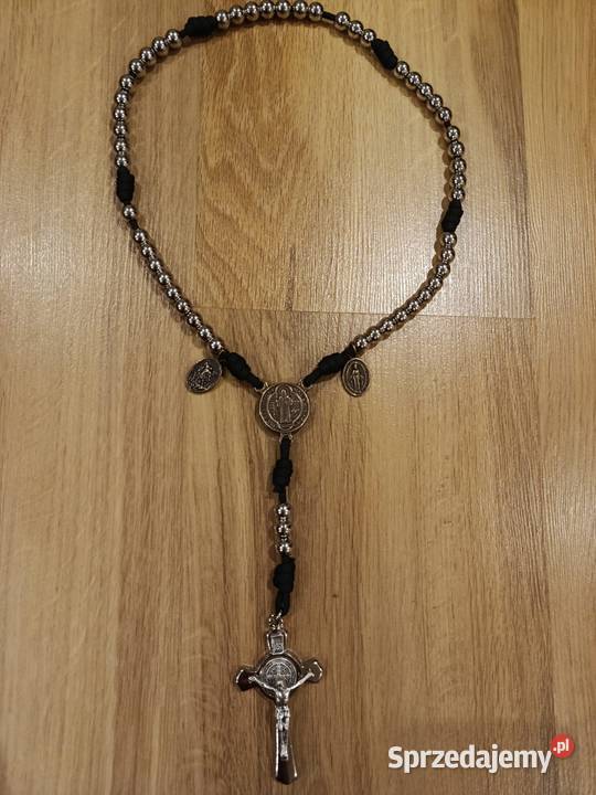 Różaniec Paracord linka stal nierdzewna 10mm Jasło