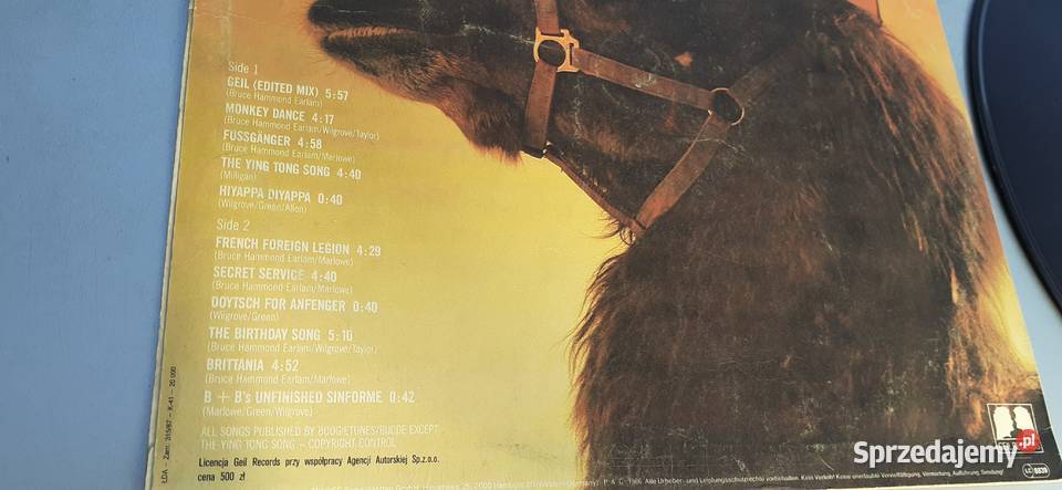 Bruce Bong płyta winylowawinyl Tuszkowo