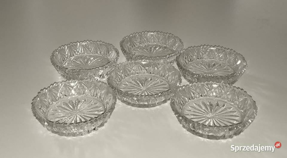 Szklane półmiski i podstawki Warszawa sprzedam