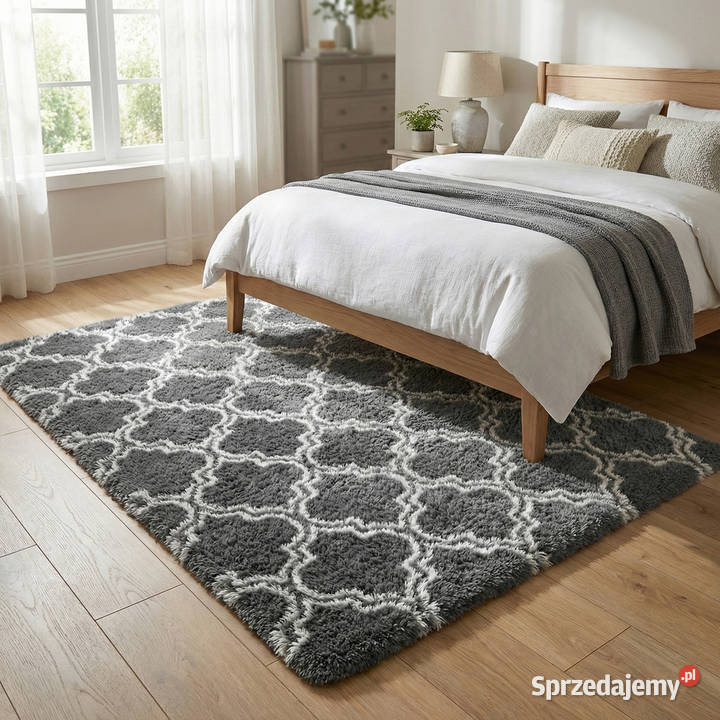 Dywan do salonu shaggy DECOR antypoślizgowy