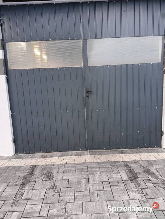 Brama garażowa dwuskrzydłowa garażowa Bramy Zamość