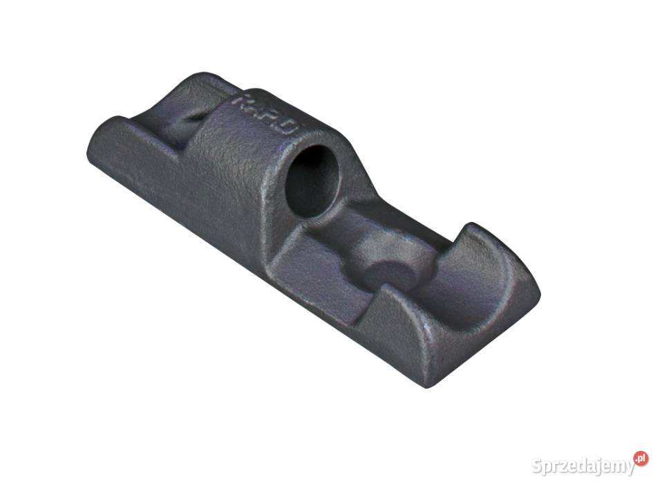 Zawias TIR 120x40mm gniazdo 2xfi105 mm surowe wielkopolskie Przysieka Polska