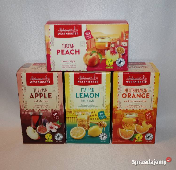 Westminster herbata owocowa 20 t cytryna jabłko Owocowa Stare Miasto