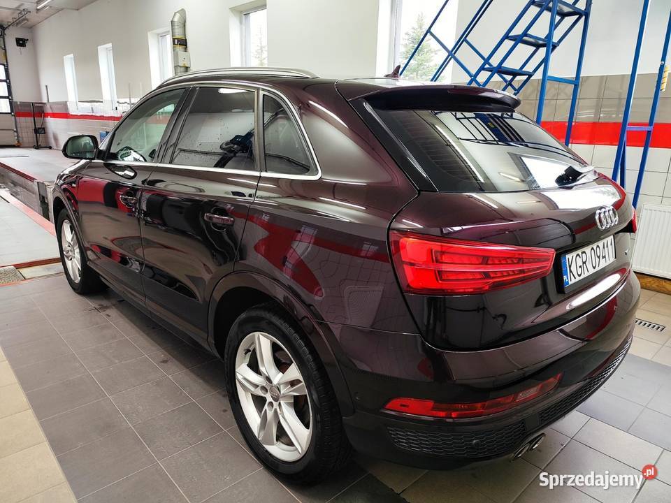 Audi Q3 20 tdi 184 Quattro S line dużym serwisie Gorlice