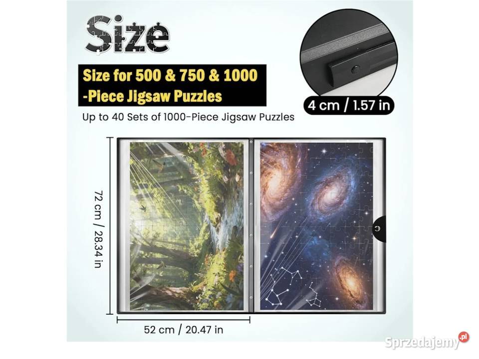 Folder do przechowywania puzzli Faburo