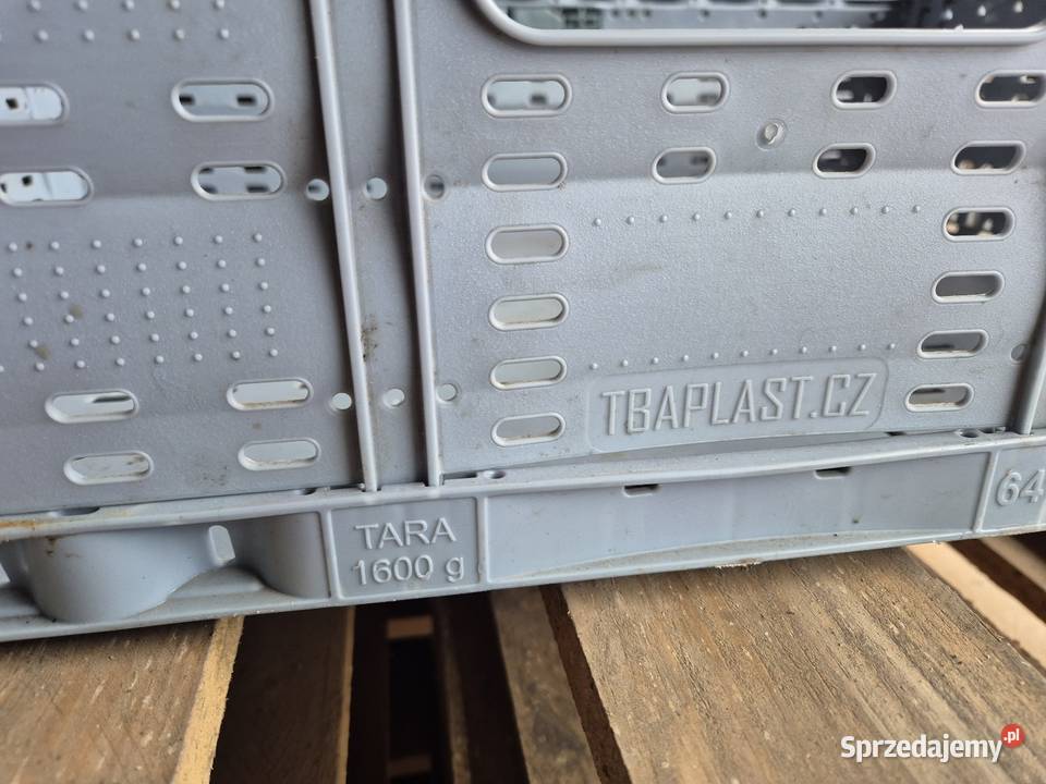 Skrzynki plastikowe składane 60x40x17 Nowy Sącz